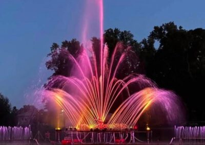 Wasserlichtshow / Foto ©Melanie Schulz